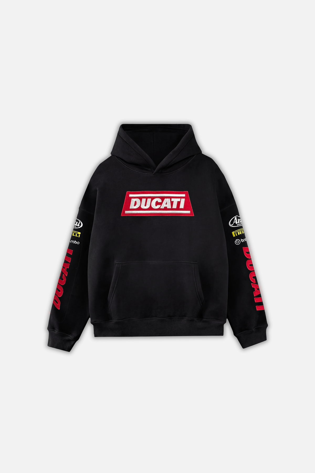 Ducati Racing Hoodie - Oversized Racing Hoodie - Vintage Hoodie – J4R