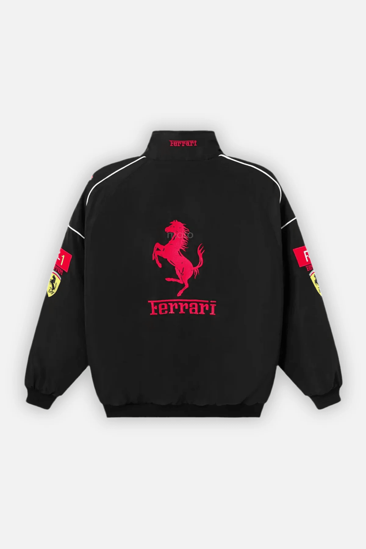 Ferrari F1 Jacket - Vintage Racing Jacket - Black Racing Edition – J4R