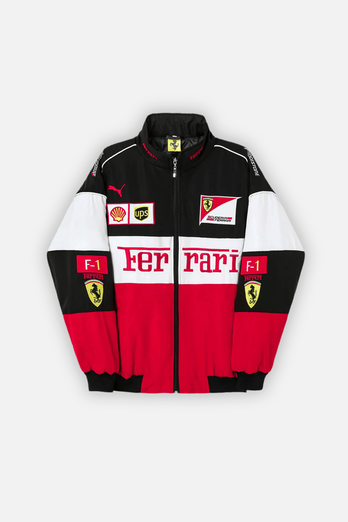 Ferrari F1 Vintage Racing Jacket - Classic Edition - Jackets4racing