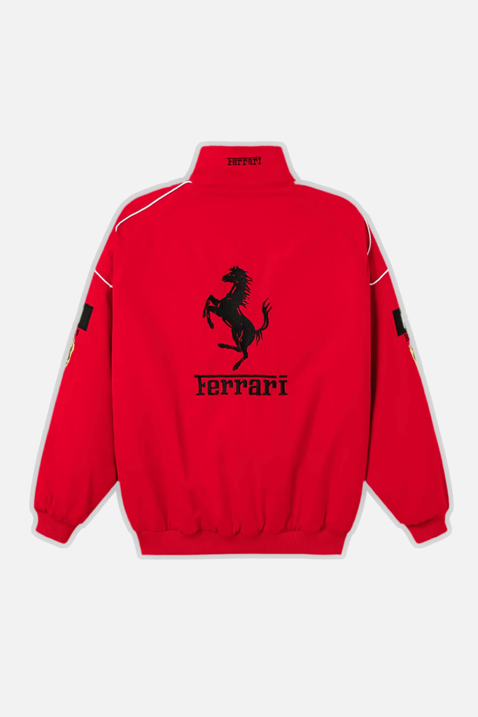 Ferrari F1 Vintage Racing Jacket - Red Edition - Jackets4racing