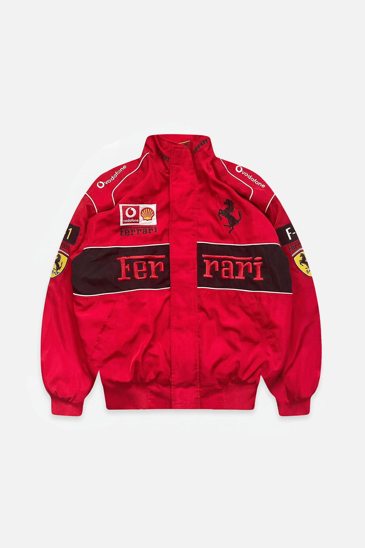 Ferrari F1 Jacket - Vintage Racing Jacket - Red Racing Edition