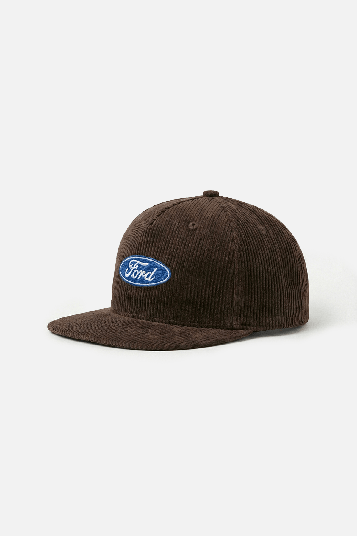 Ford Vintage Corduroy Cap Brown | Adjustable Racing Hat