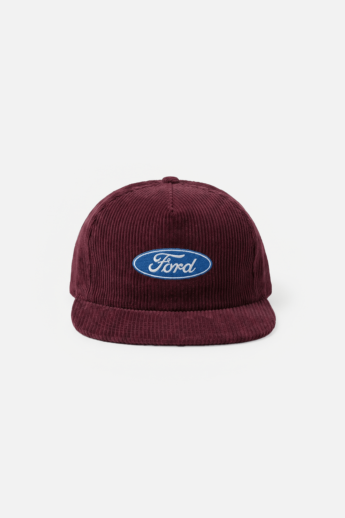 Ford キャップ vintage コーデュロイ 80s Ford Vintage Corduroy Cap Burgundy | Adjustable Racing Hat