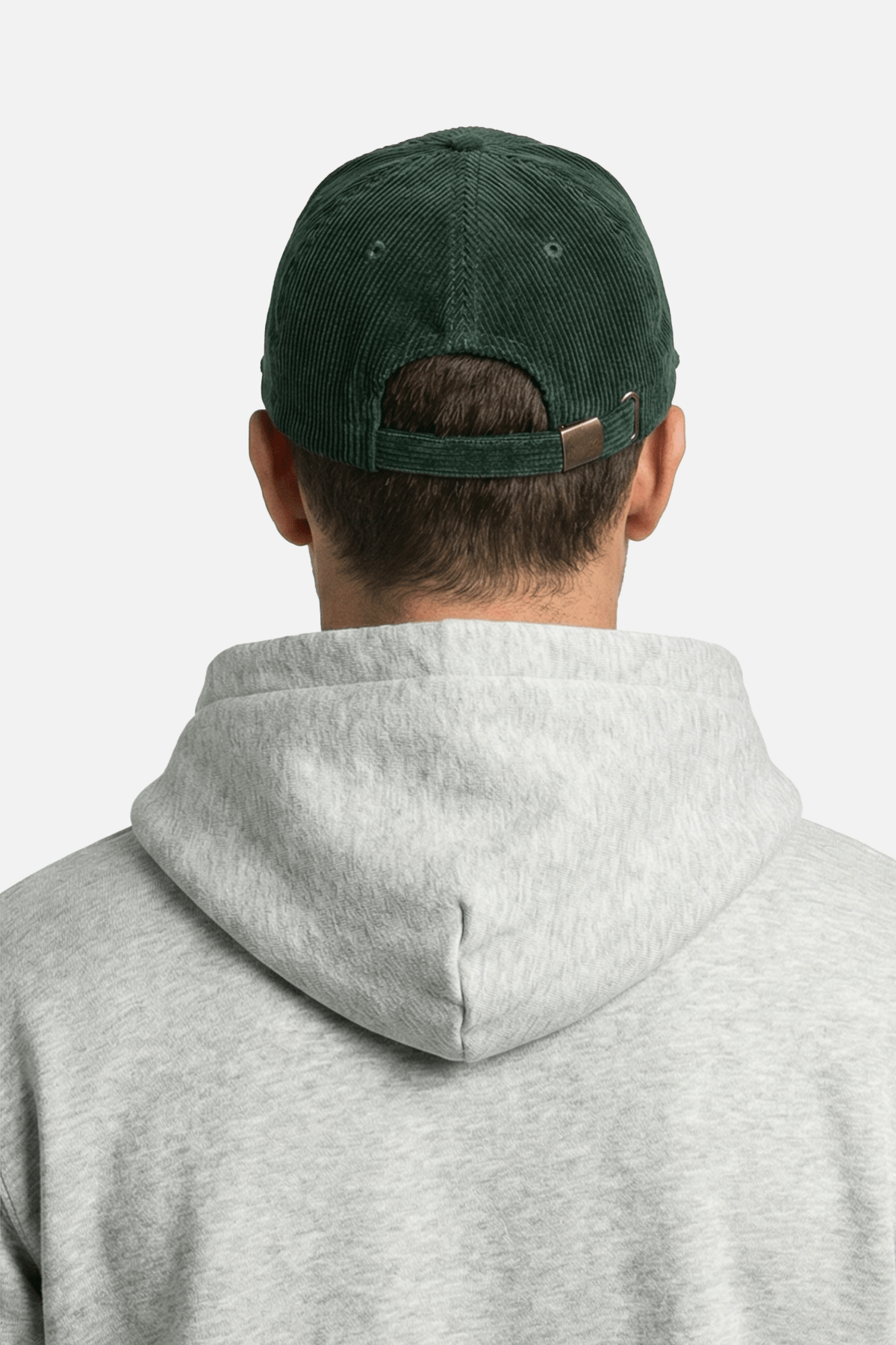 Ford Vintage Corduroy Cap Forest Green | Adjustable Racing Hat