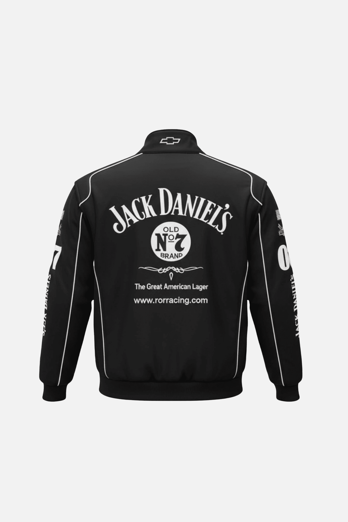 Jack Daniels Racing Jacket - Vintage Racing Jacket - Black Jacket