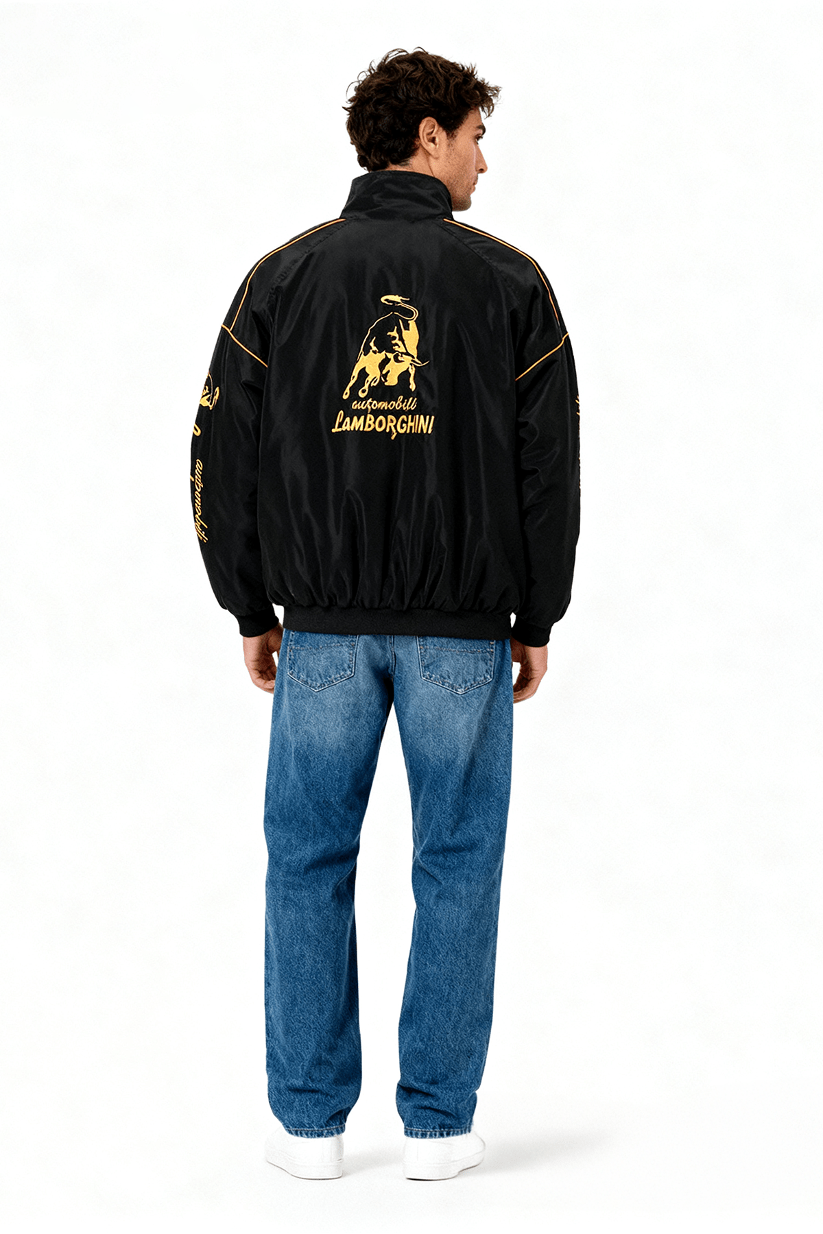 Lamborghini Jacket - Vintage Racing Jacket - Classic Racing Style