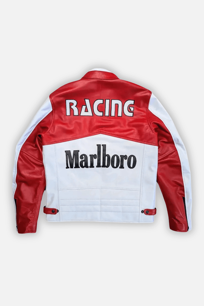 Marlboro Racing Leather Jacket - Classic Edition - Jackets4racing