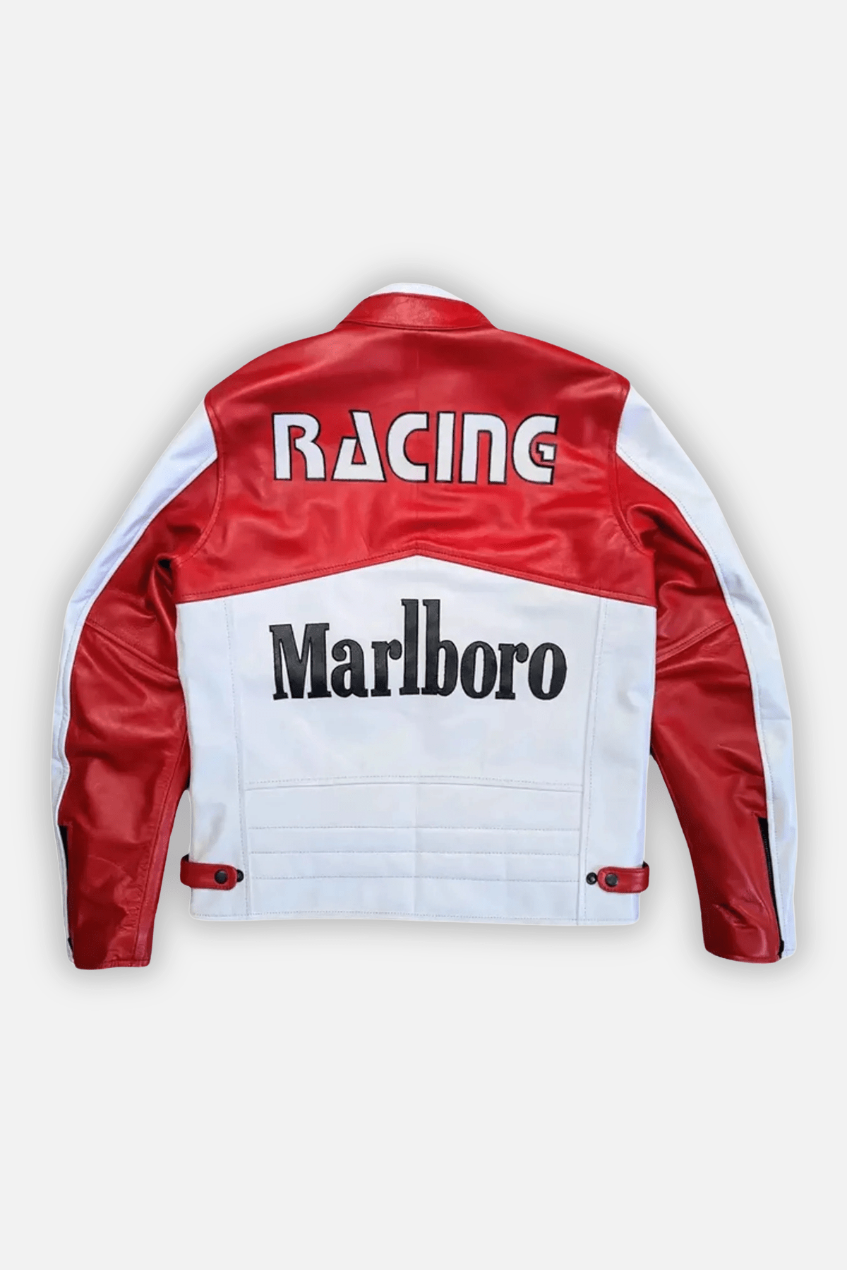 Marlboro Leather Jacket - Racing Leather Jacket - Classic Edition