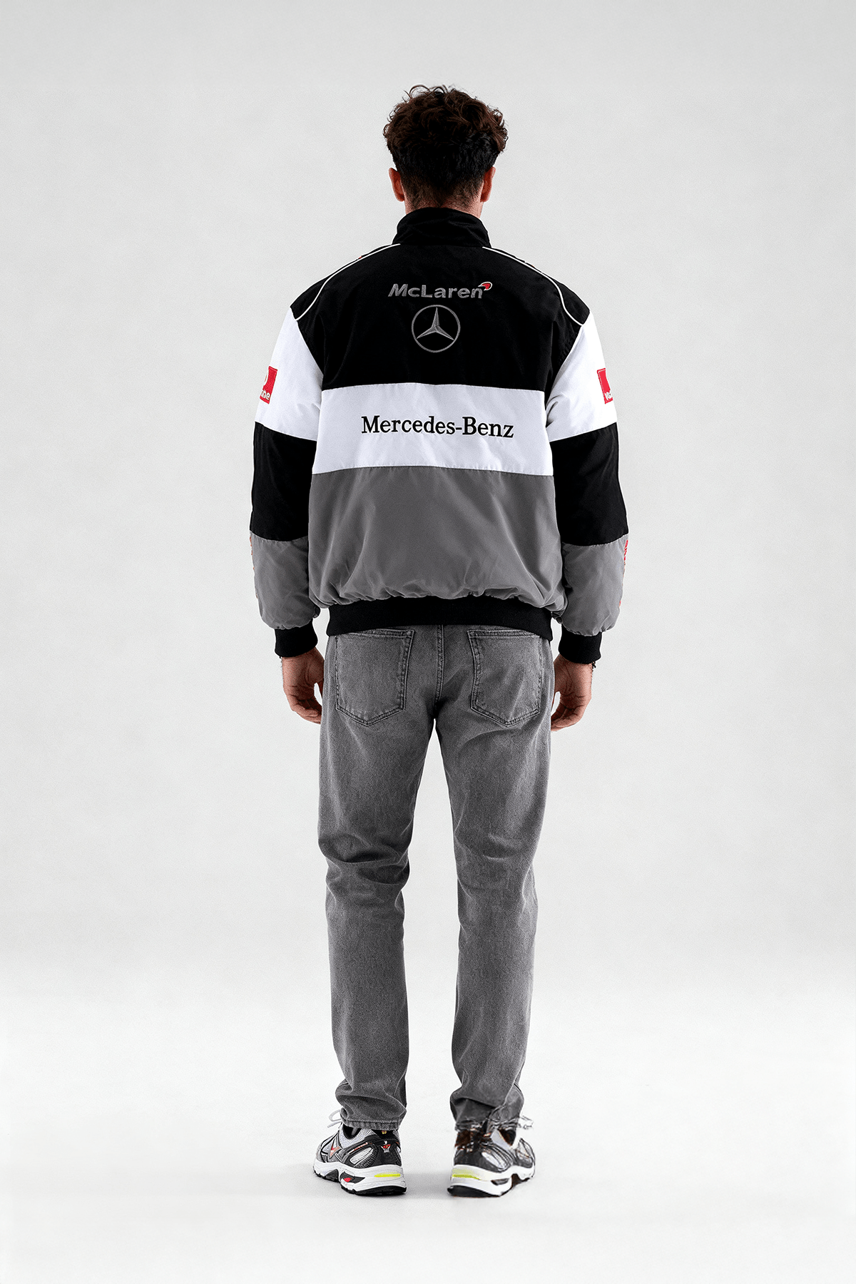 Mclaren F1 Jacket - Mercedes Benz Jacket - Vintage Racing Jacket Mclaren F1 Jacket - Mercedes Benz Jacket - Vintage Racing Jacket