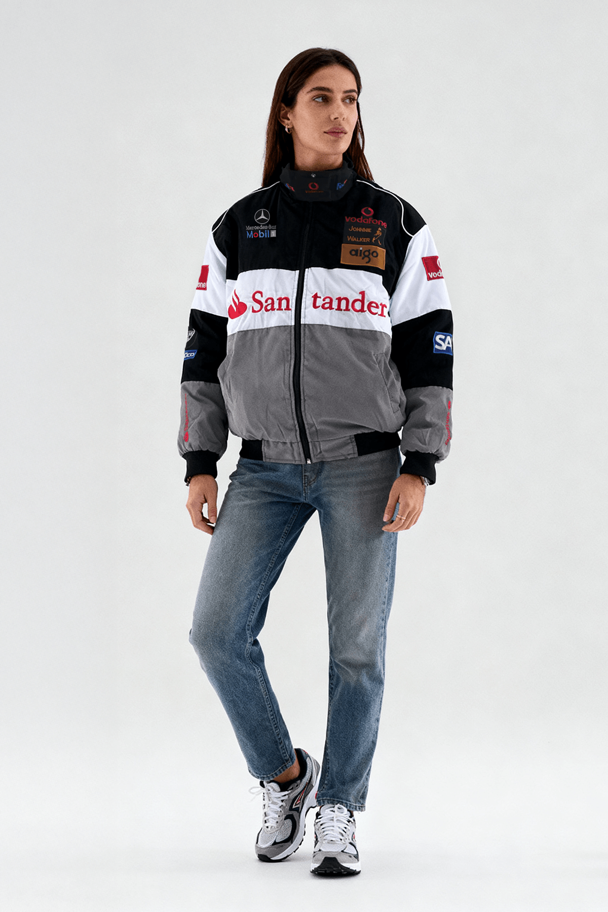 Mclaren F1 Jacket - Mercedes Benz Jacket - Vintage Racing Jacket Mclaren F1 Jacket - Mercedes Benz Jacket - Vintage Racing Jacket