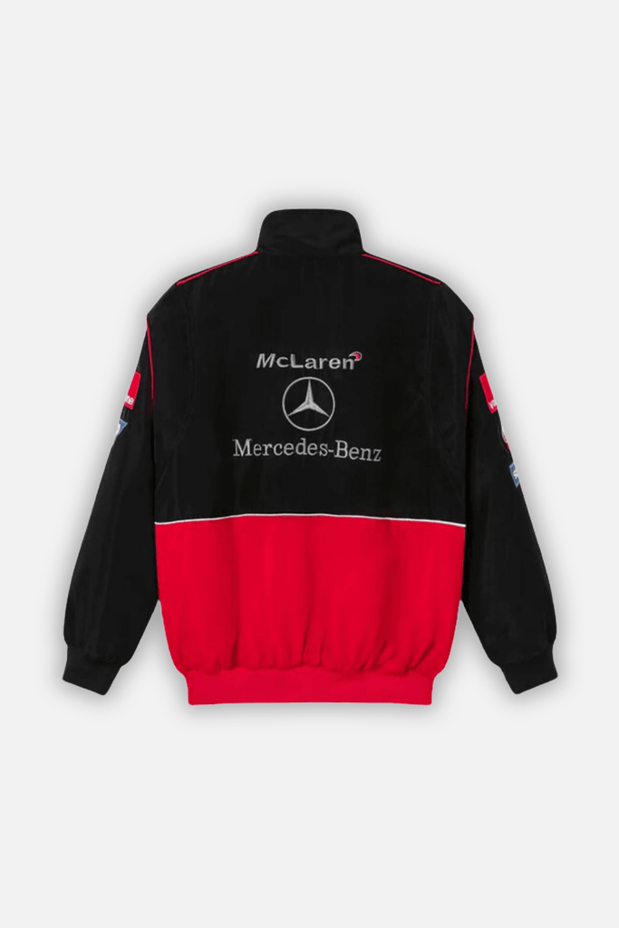 McLaren x Mercedes - Benz Vintage Jacket - Red Edition - Jackets4racing