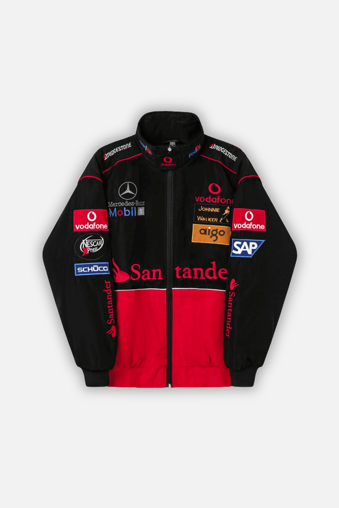 McLaren x Mercedes - Benz Vintage Jacket - Red Edition - Jackets4racing