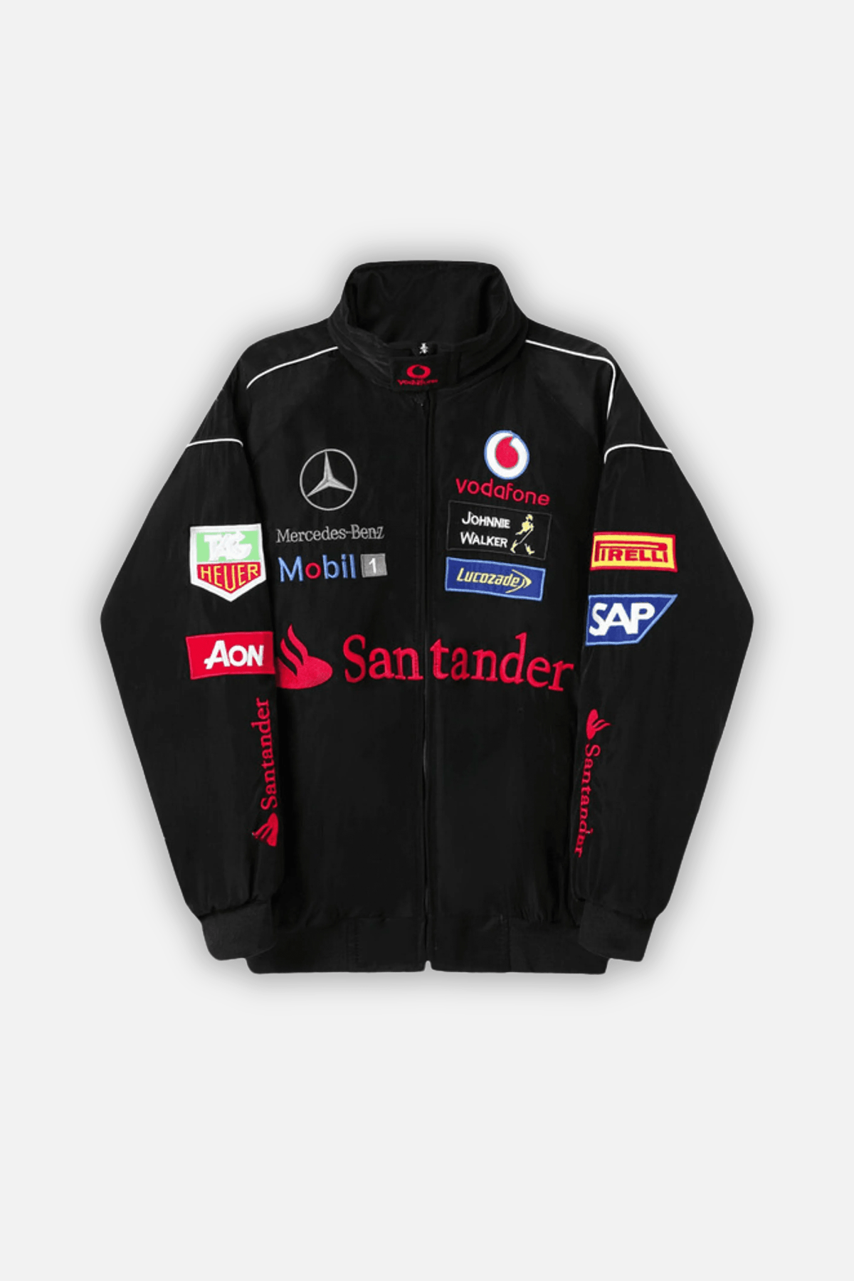 Callaway × Mercedes-Benz ジャケット Mercedes Benz Jacket - Vintage Racing Jacket - Black Jacket