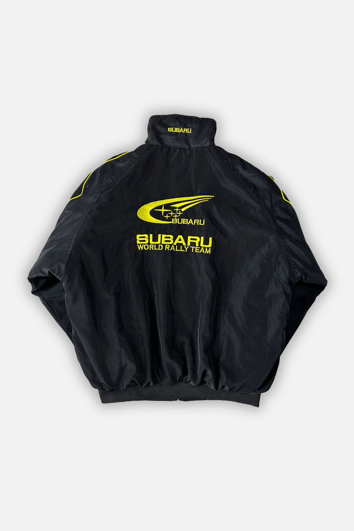 Subaru Rally Jacket - Vintage Racing Jacket - Black Rally Edition
