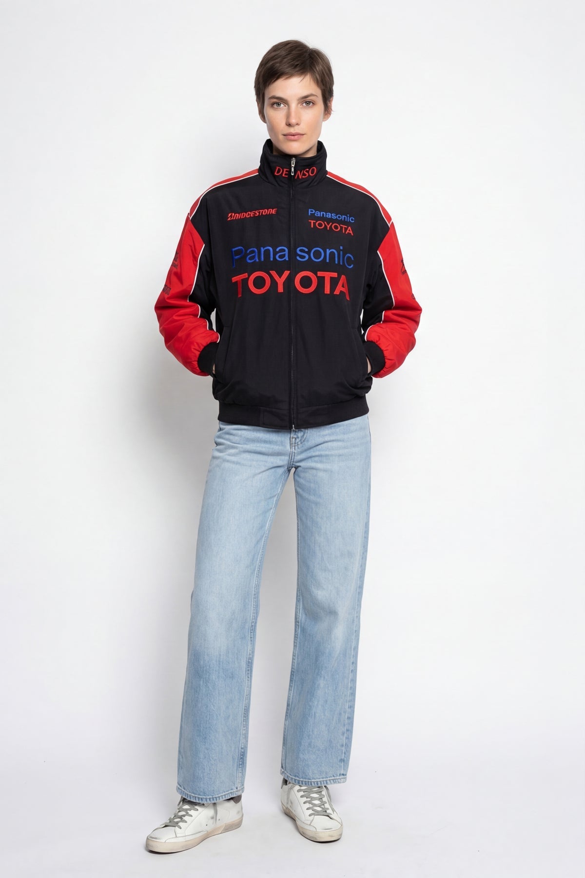 Toyota F1 Jacket - Vintage Racing Jacket - Red Racing Edition