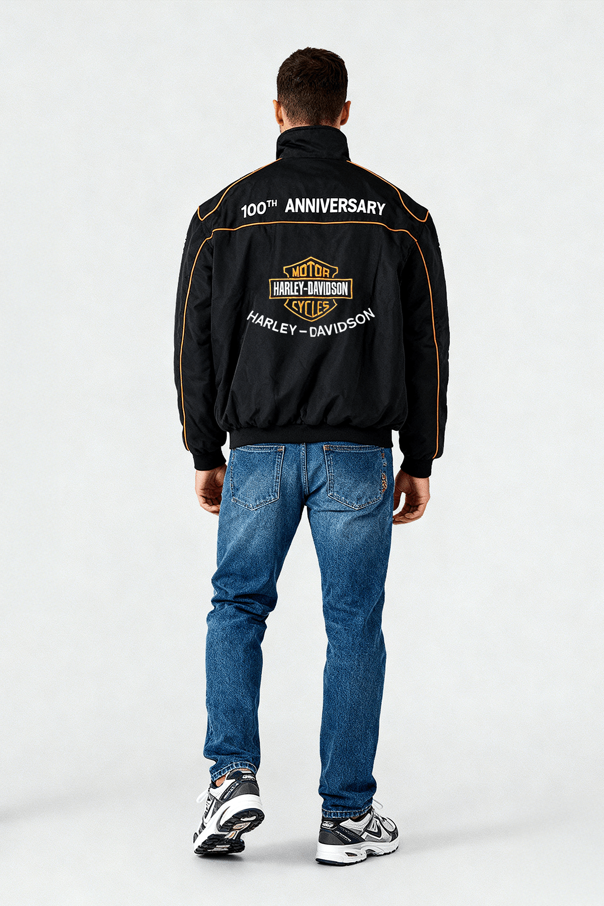 Harley Davidson Jacket - Vintage Racing Jacket - Anniversary
