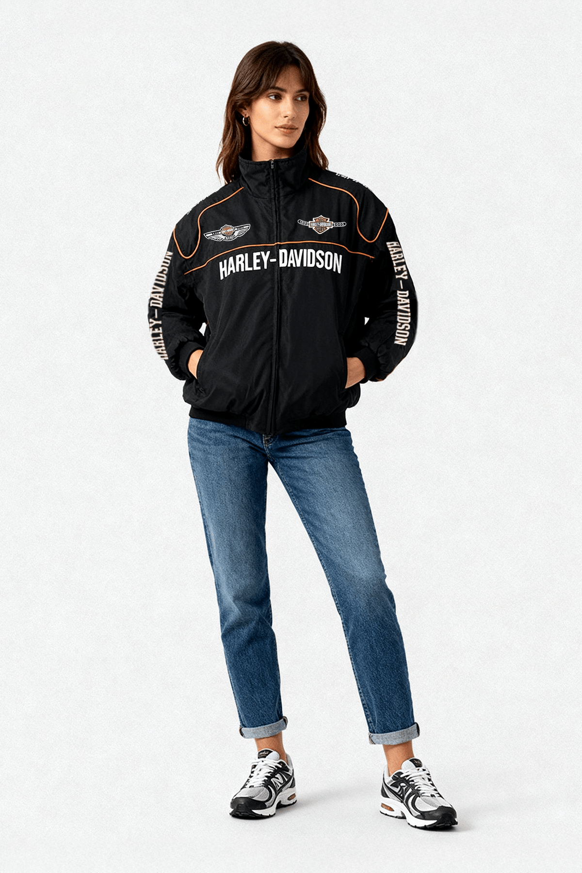 Harley Davidson Jacket - Vintage Racing Jacket - Anniversary Harley Davidson Jacket - Vintage Racing Jacket - Anniversary